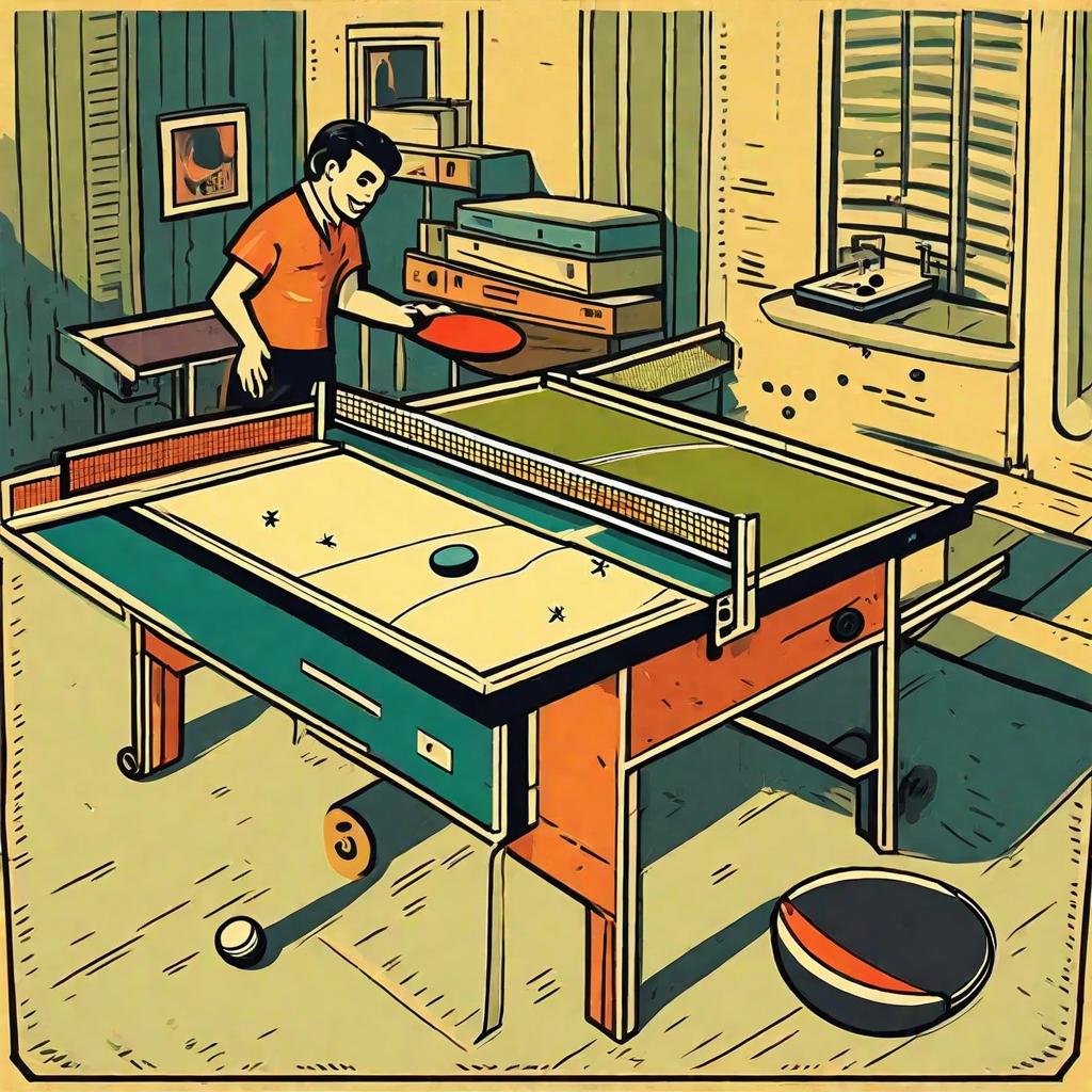 Retro ping pong